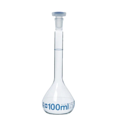 容量瓶, BLAUBRAND®, A级, DE-M, 硼 3.3, 带 PP 塞子, USP 批次证书