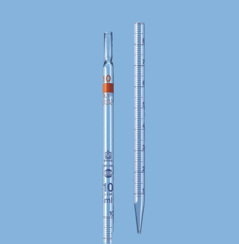 刻度移液管, BLAUBRAND®, AS级, 型号 2, 完全排出, 排出式, AR-GLAS®, DE-M