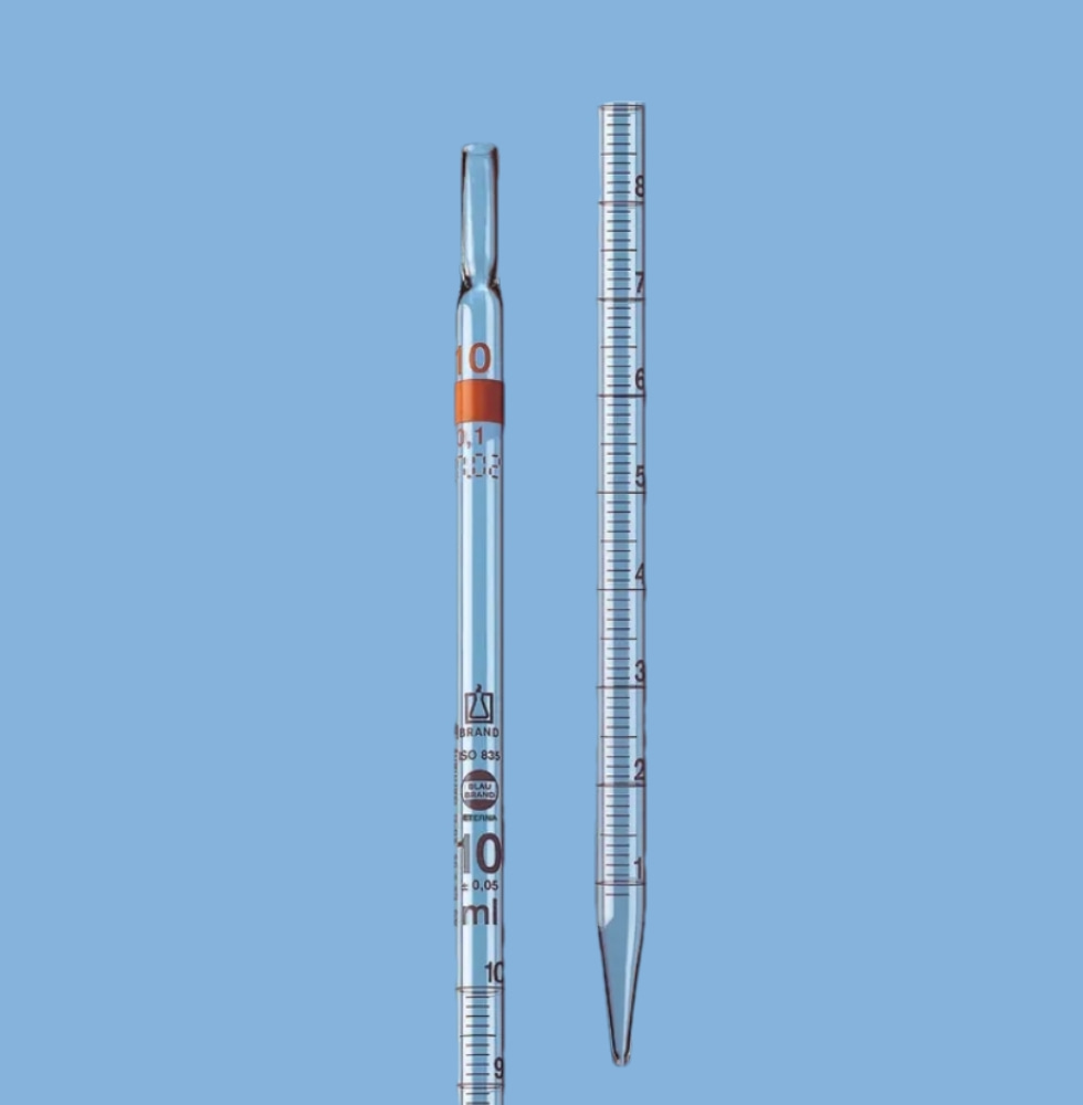 刻度移液管, SILBERBRAND ETERNA, B级, 型号 2, 完全排出, 排出式, AR-GLAS®